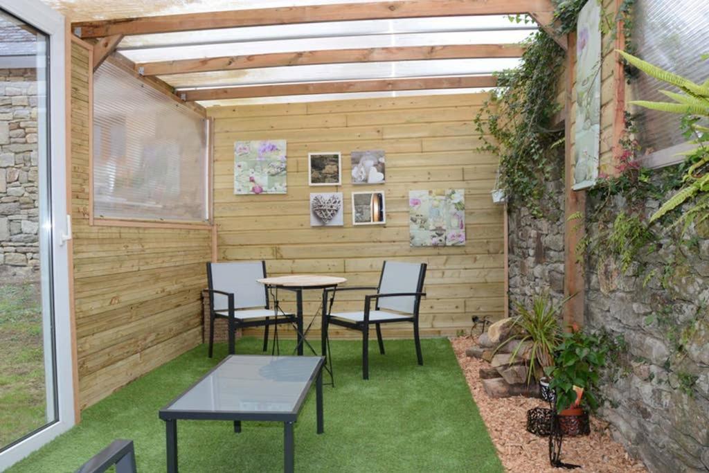 Gite 3 Personnes, Possibilite Table D'Hotes Le Soir Treduder Buitenkant foto